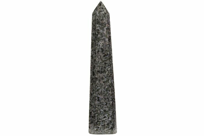 Polished, Indigo Gabbro Obelisk - Madagascar #74344
